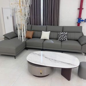 SOFA DA SINH THÁI GÓC L HIỆN ĐẠI