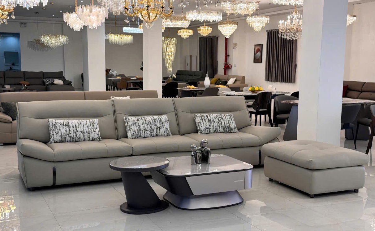 SOFA DA SINH THÁI TỰA LÔNG VŨ - Ảnh 2