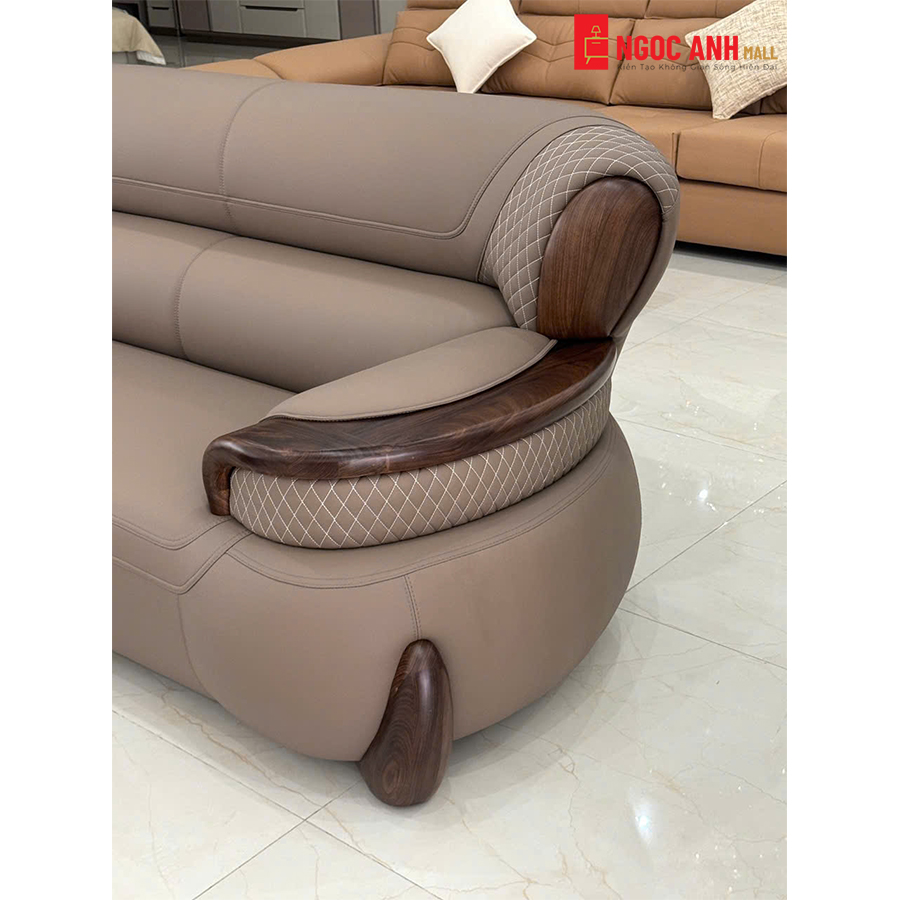 BỘ SOFA GÓC L BỌC DA CAO CẤP - Ảnh 5