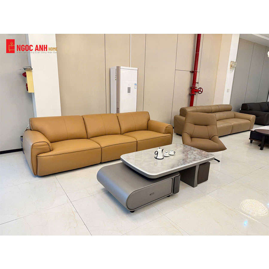 SOFA DA BÒ HIỆN ĐẠI - Ảnh 3